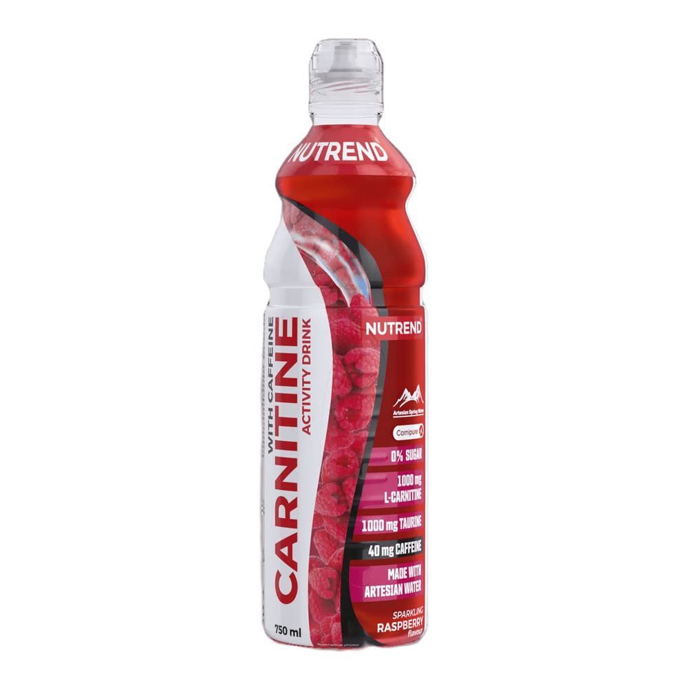 Жироспалювач Nutrend Carnitine Drink + Caffeine (малина) 750 мл DS-2412 фото