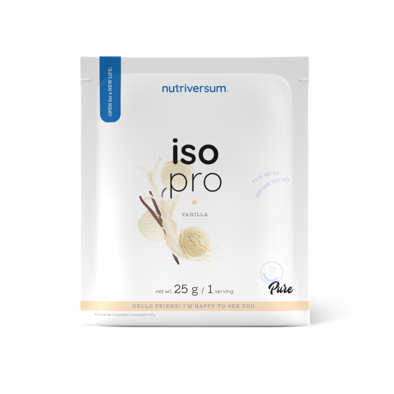 Протеїн Nutriversum Iso Pro (ваніль) 25 г DS-1168 фото