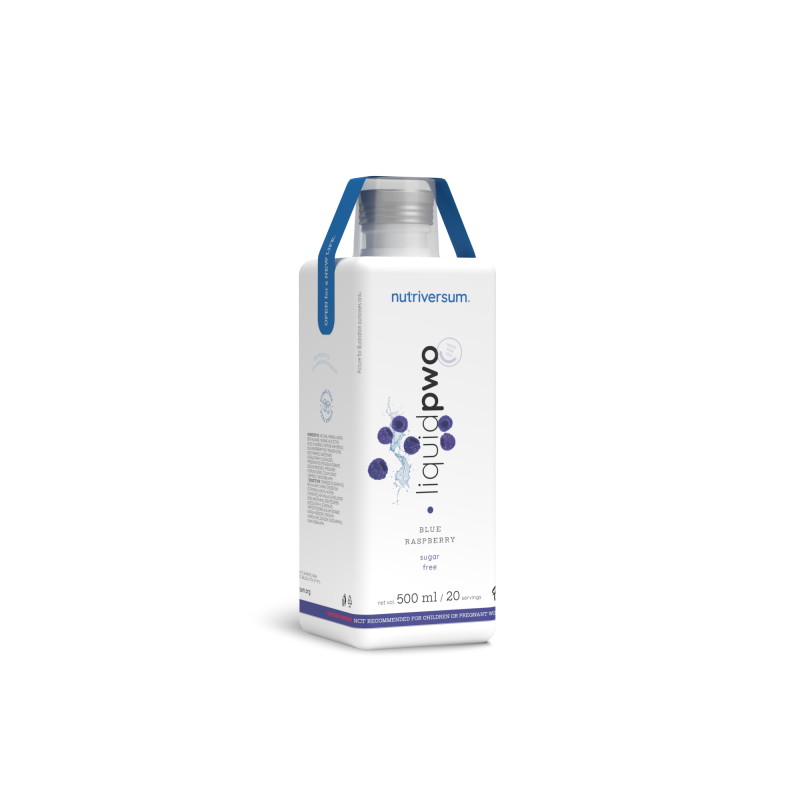 Енергетичний стимулятор Nutriversum PWO Liquid (блакитна малина) 500 мл DS-2187 фото