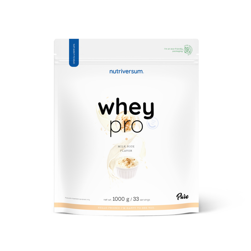 Протеїн Nutriversum Whey Pro (молочний рис) 1000 г DS-2299 фото