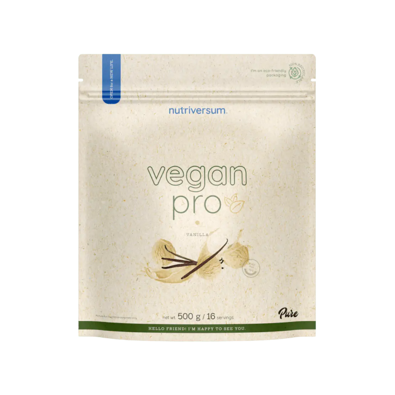 Протеїн Nutriversum Vegan Pro (ваніль) 500 г DS-2281 фото
