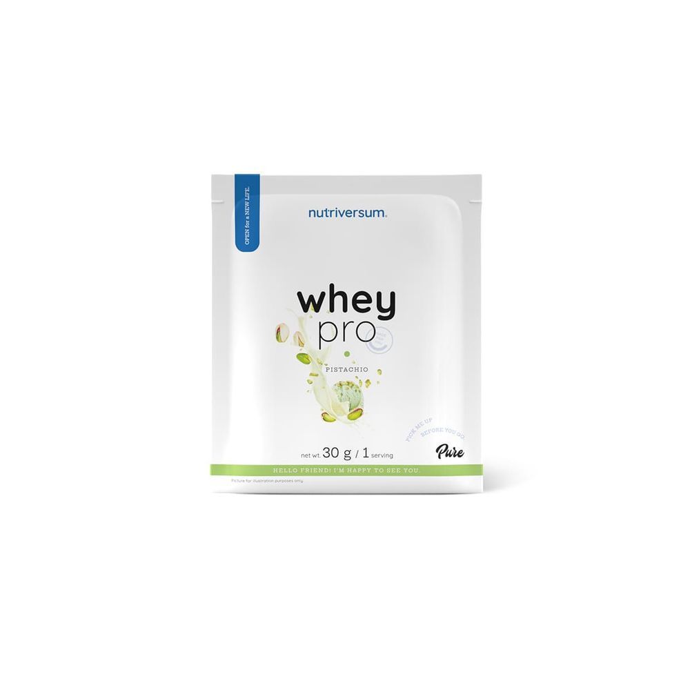Протеїн Nutriversum Whey Pro (фісташка) 30 г DS-1132 фото