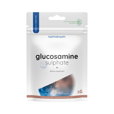 Глюкозамін Nutriversum GLUCOSAMINE SULPHATE, 60 капсул DS-2174 фото
