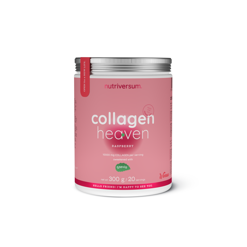 Колаген Nutriversum Collagen Heaven (малина зі стевією) 300 г DS-2213 фото