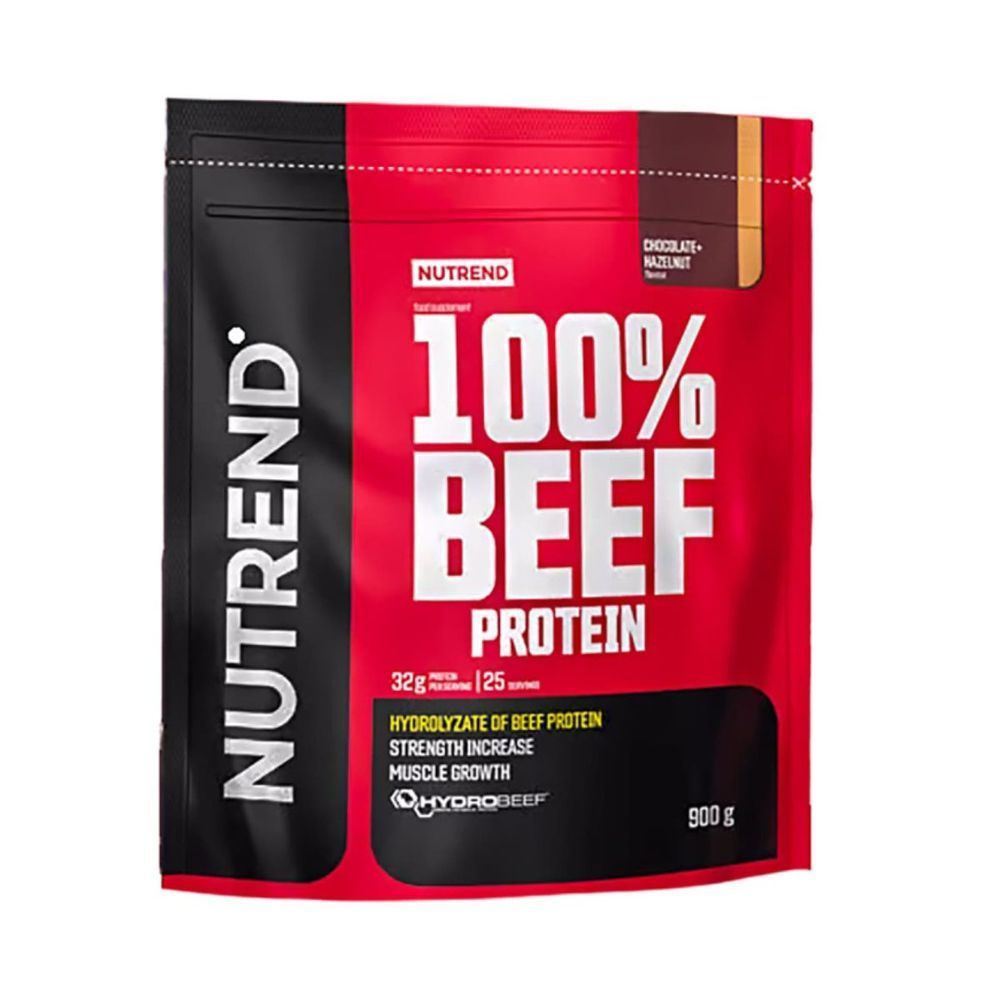 Протеїн Nutrend 100% Beef Protein (шоколад + лісовий горіх) 900 г DS-0042 фото