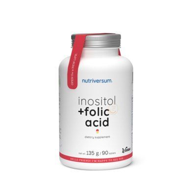 Харчова добавка Nutriversum Inositol + Folic Acid, 90 таблеток DS-2330 фото