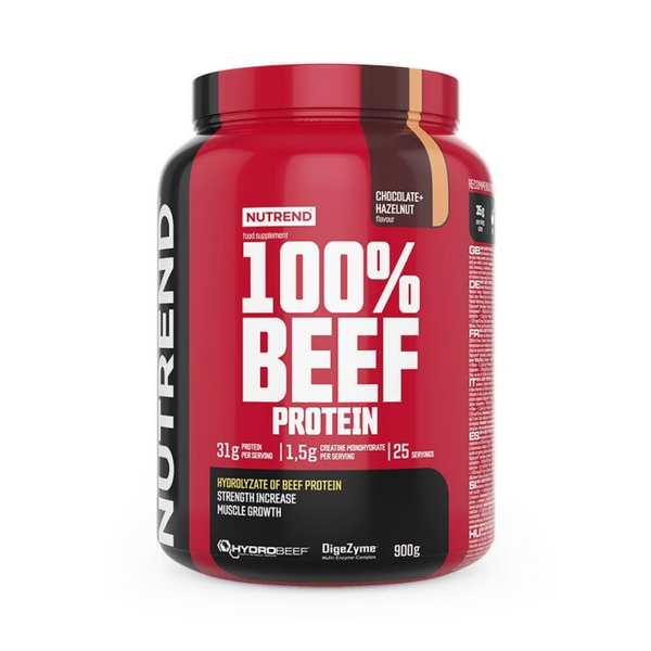 Протеїн Nutrend 100% Beef Protein (Шоколад + Лісовий горіх) 900 г DS-0042 фото