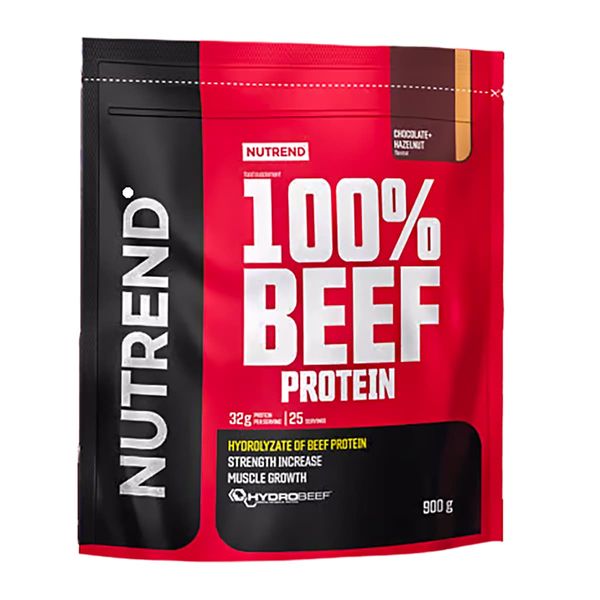 Протеїн Nutrend 100% Beef Protein (шоколад + лісовий горіх) 900 г DS-0042 фото