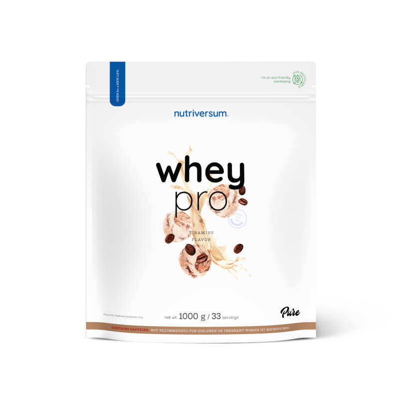Протеїн Nutriversum Whey Pro (тірамісу) 1000 г DS-2297 фото