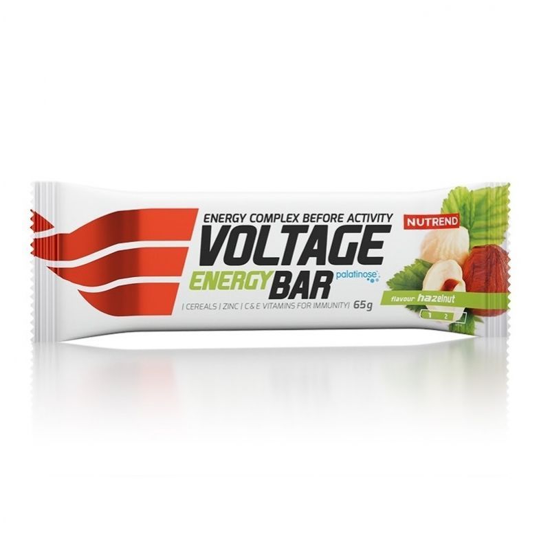 Вуглеводний батончик Nutrend Voltage Energy bar (лісовий горіх) 65 г DS-0200 фото