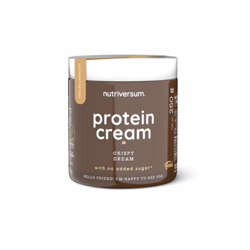 Протеїновий десерт Nutriversum PROTEIN CREAM (хрустка мрія) 250 г DS-1156 фото