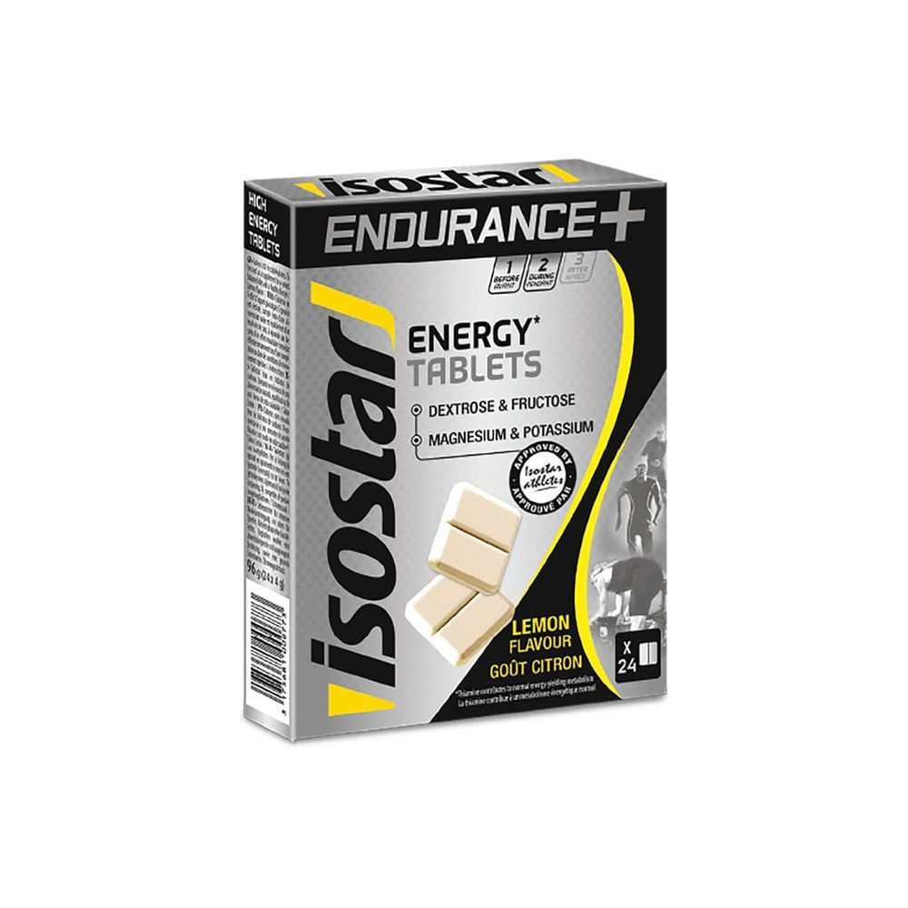 Вуглеводні таблетки Isostar Endurance+ Energy Tablets (лимон) 24 таблетки DS-2571 фото