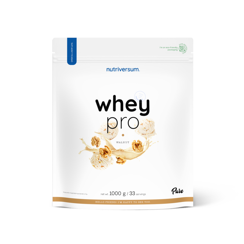 Протеїн Nutriversum Whey Pro (волоський горіх) 1000 г DS-2296 фото
