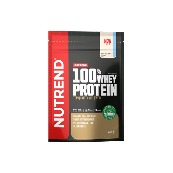 Протеїн Nutrend 100% Whey Protein (Шоколад + Кокос) 400 г DS-2346 фото