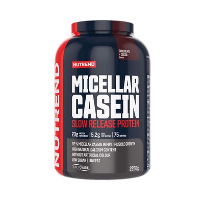 Казеїновий протеїн Nutrend Micellar Casein (шоколад-какао) 2250 г DS-2469 фото