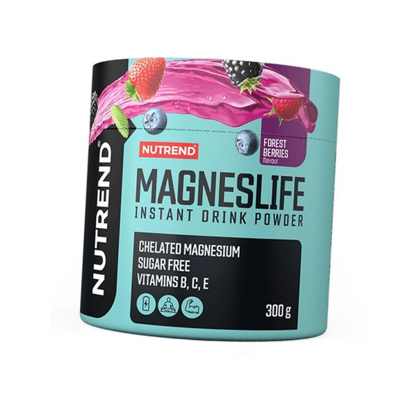 Магній Nutrend Magneslife Instant Drink Powder (лісовий фрукт) 300 г DS-0158 фото