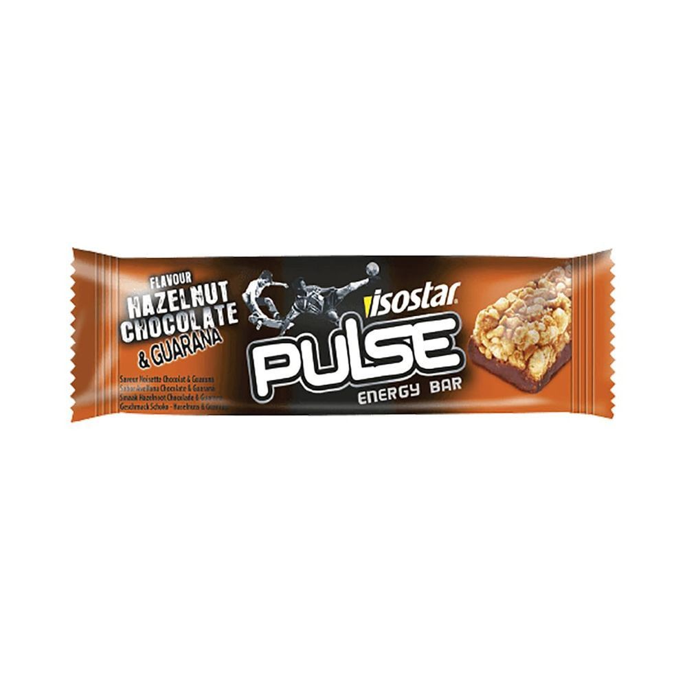 Енергетичний батончик Isostar Pulse (шоколад,гуарана і фундук) 23 г DS-2558 фото