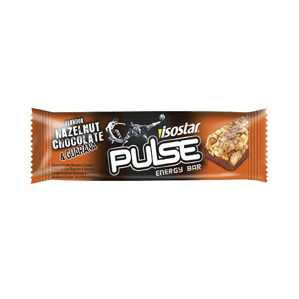 Енергетичний батончик Isostar Pulse (з фундуком і шоколадом гуарана) 23 г DS-2558 фото
