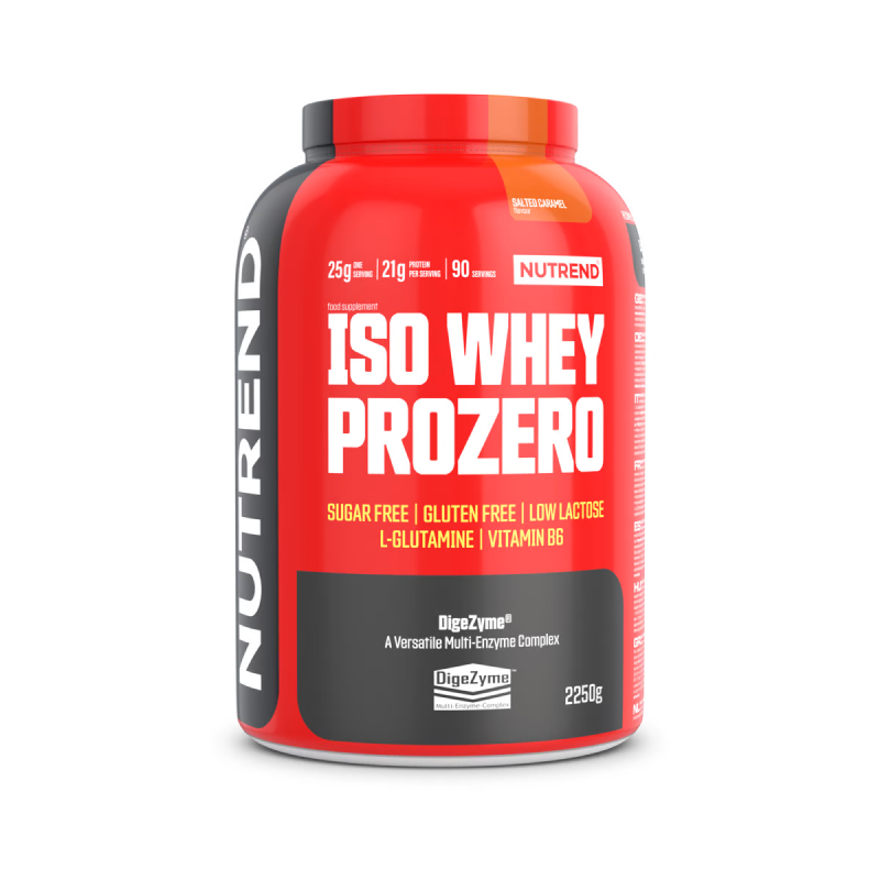 Протеїн Nutrend Iso Whey Prozero (солона карамель) 2250 г DS-0142 фото