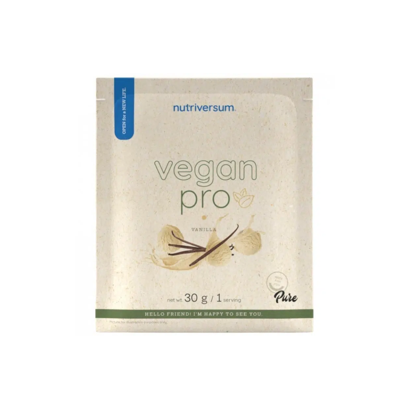 Протеїн Nutriversum Vegan Pro (ваніль) 30 г DS-2280 фото