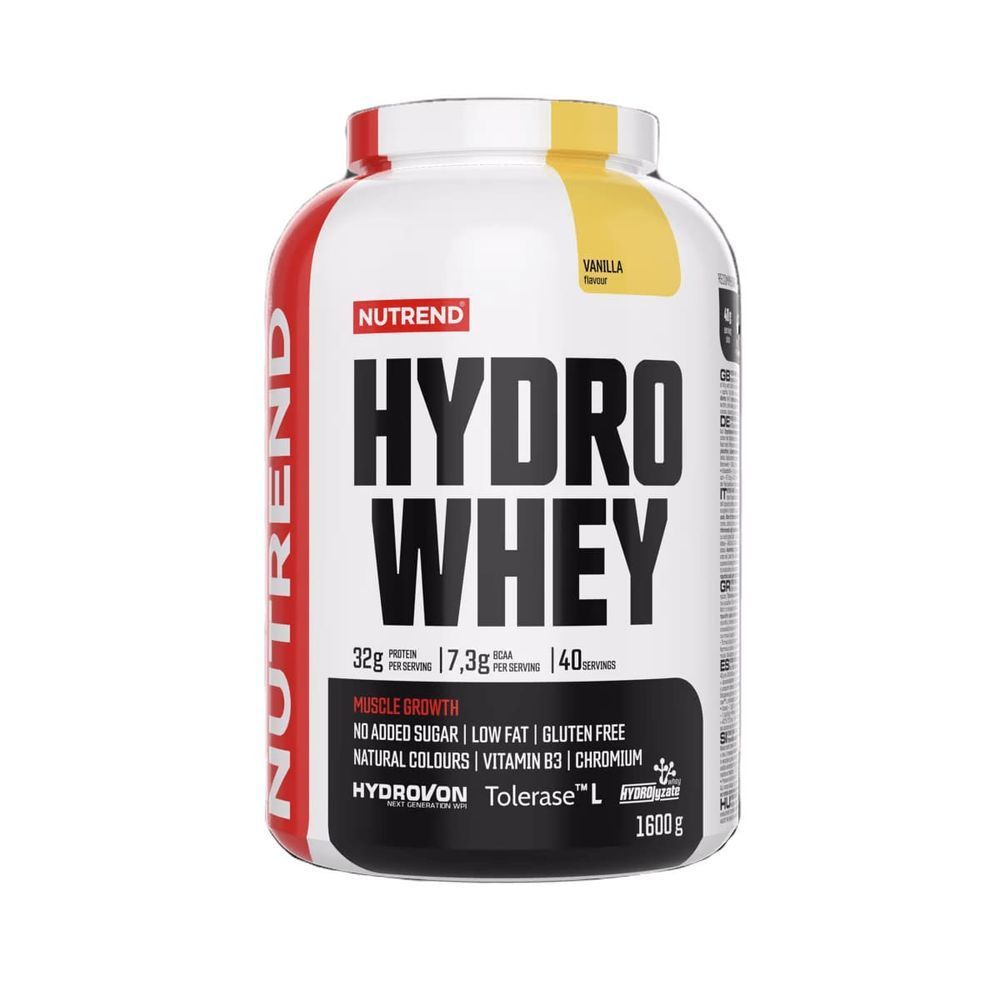 Протеїн Nutrend Hydro Whey (ваніль) 1600 г DS-2547 фото