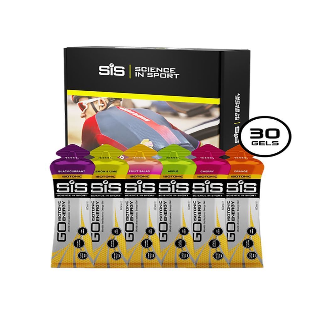 Набір із 30 енергетичних гелів SiS Go Gel Variety Pack, 30 x 60 мл DS-2375 фото