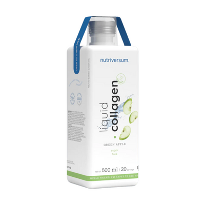 Колаген Nutriversum Liquid Collagen 10000 мг Sugar Free (зелене яблуко) 500 мл DS-2236 фото