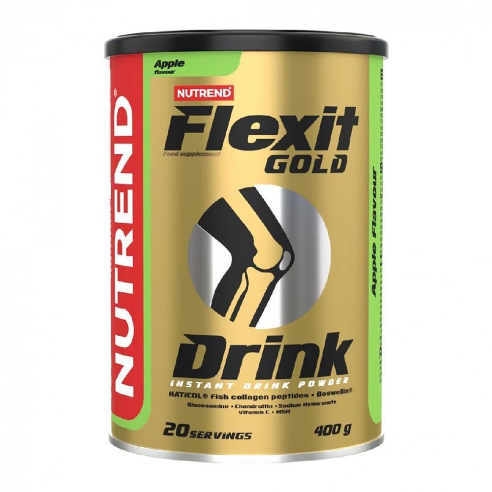 Напій для суглобів Nutrend Flexit Gold Drink (яблуко) 400 г DS-0132 фото