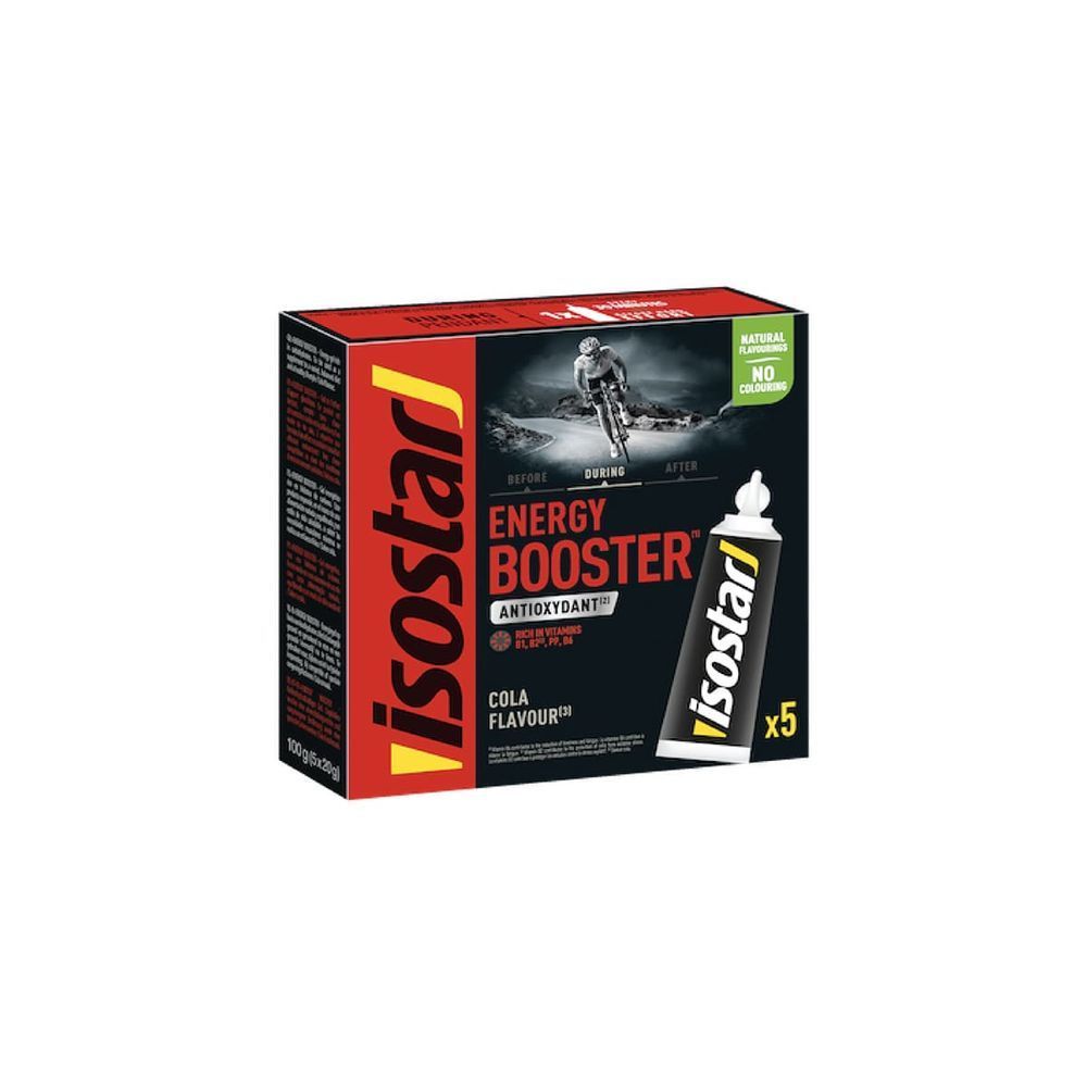 Гель енергетичний Isostar Energy Booster Antioxidant (кола) 5 x 20 г DS-2577 фото