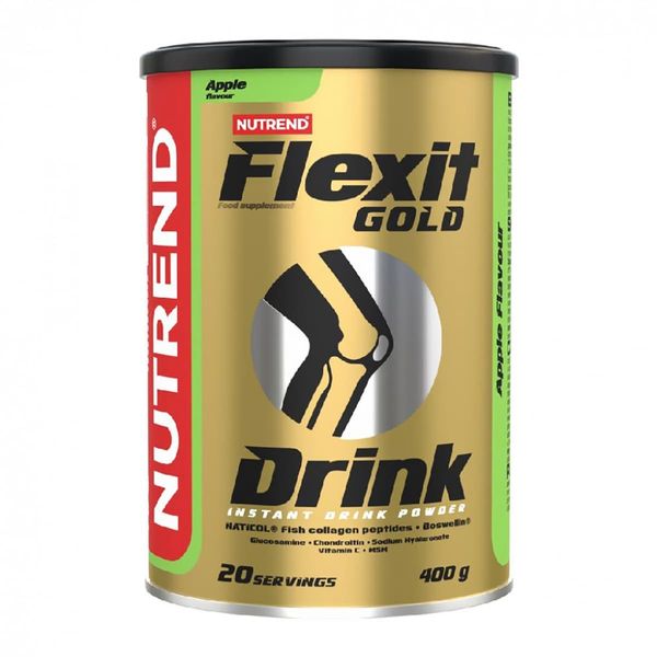 Добавка для суглобів Nutrend Flexit Gold Drink (яблуко) 400 г DS-0132 фото