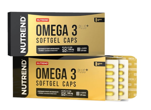 Вітаміни NUTREND Omega 3 Plus Softgel Caps, 120 капсул DS-0018 фото