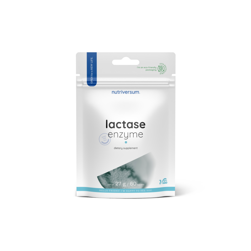 Фермент лактаза Nutriversum Lactase Enzyme, 60 таблеток DS-2328 фото