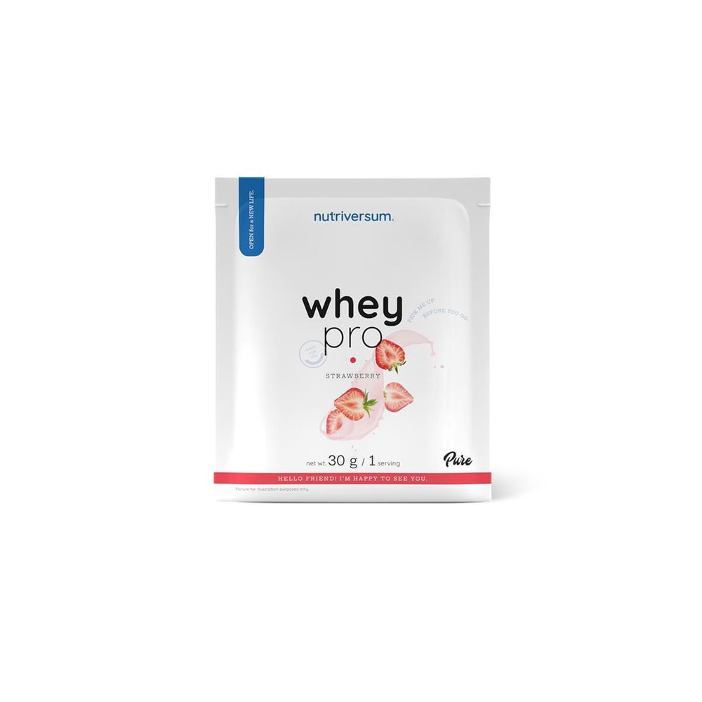 Протеїн Nutriversum Whey Pro (полуниця) 30 г DS-1133 фото