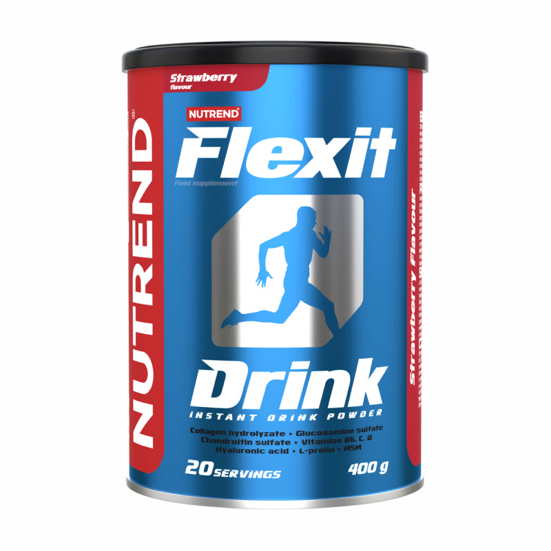 Хондропротектор Nutrend Flexit Drink (полуниця) 400 г DS-0129 фото