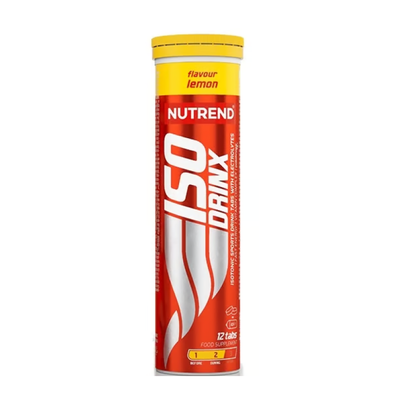Ізотонік у таблетках Nutrend Isodrinx Tabs (лимон) 12 таблеток DS-0146 фото