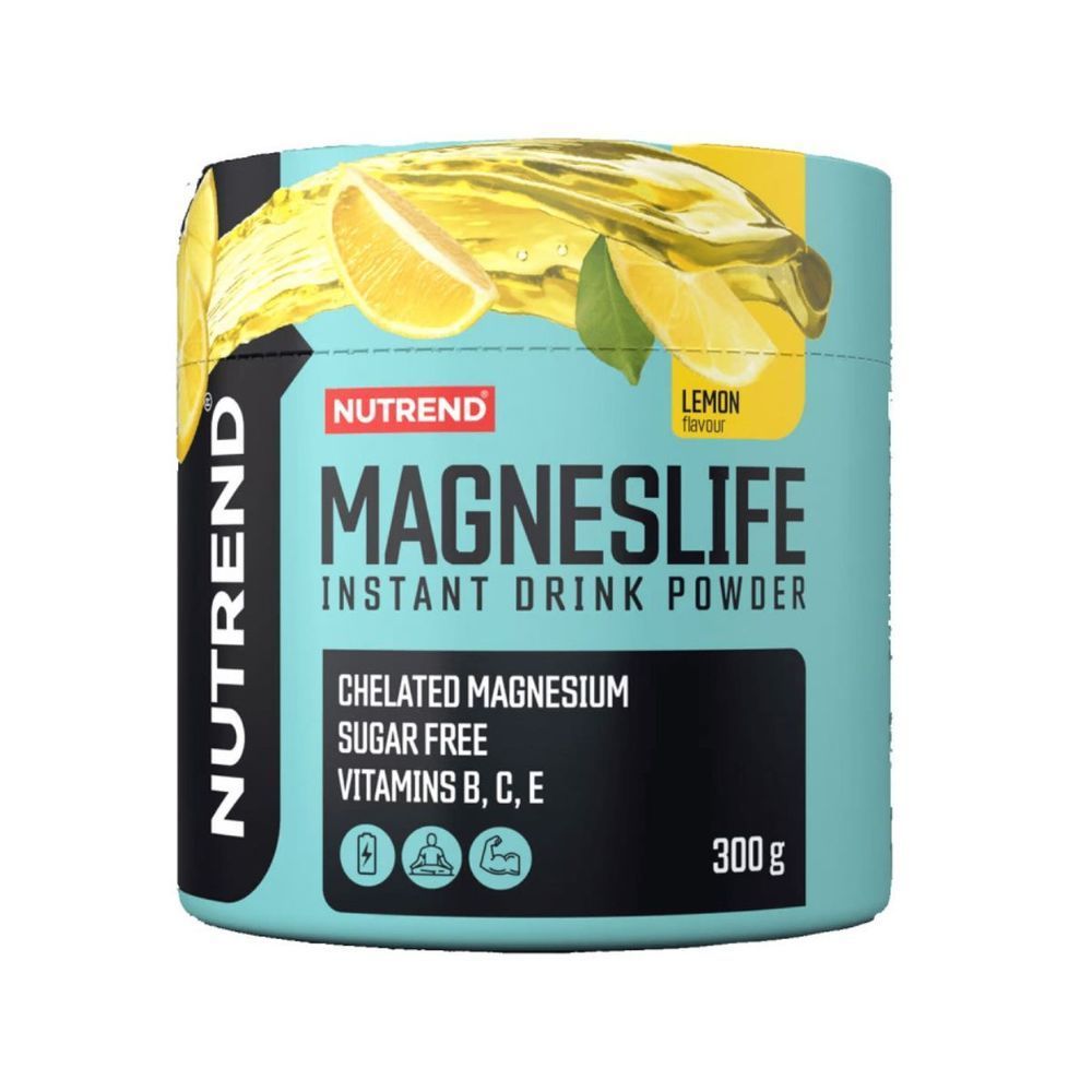 Магній Nutrend Magneslife Instant Drink Powder (лимон) 300 г DS-2427 фото