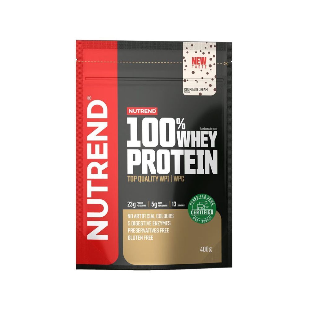 Протеїн Nutrend 100% Whey Protein (печиво + крем) 400 г DS-2631 фото
