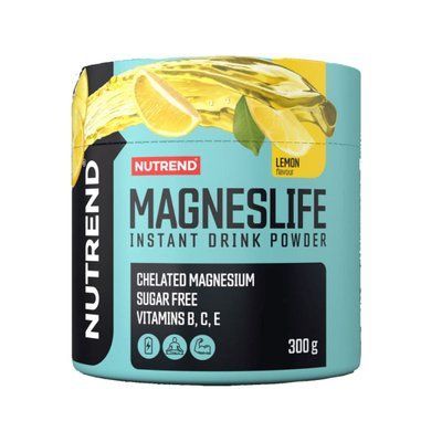 Магній Nutrend Magneslife Instant Drink Powder (лимон) 300 г DS-2427 фото