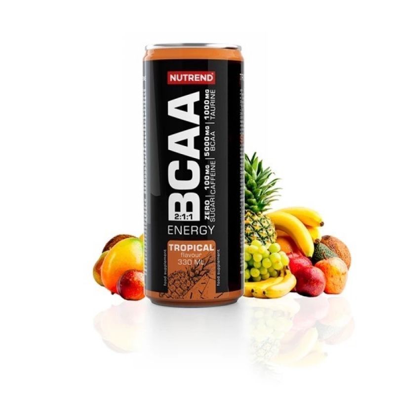 Енергетичний напій Nutrend BCAA Energy (тропік) 330 мл DS-0064 фото