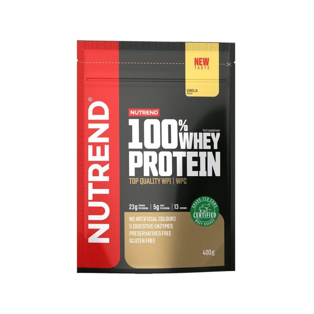 Протеїн Nutrend 100% Whey Protein (ваніль) 400 г DS-2632 фото