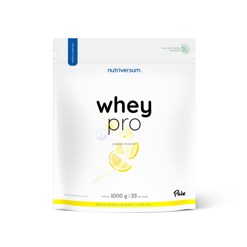 Протеїн Nutriversum Whey Pro (лимонний йогурт) 1000 г DS-1127 фото