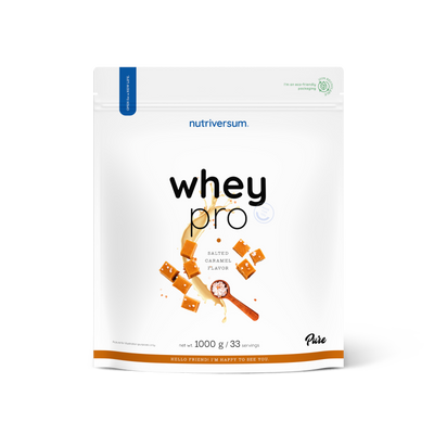 Протеїн Nutriversum Whey Pro (солона карамель) 1000 г DS-1129 фото