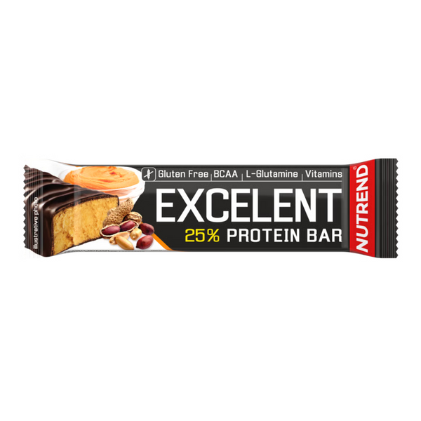 Протеїновий батончик Nutrend Excelent Protein bar (aрахісове масло) 85 г DS-0119 фото