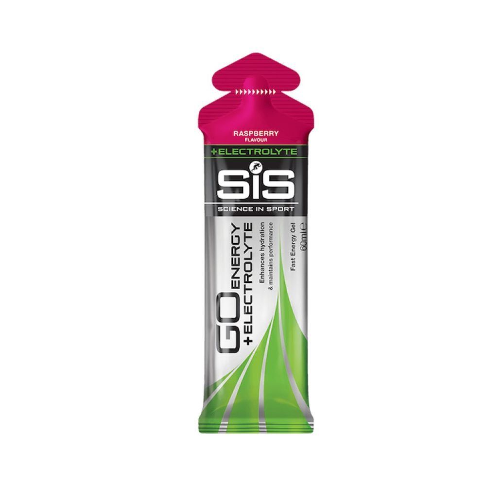Гель з електролітами SiS Go + Electrolyte (малина) 60 мл DS-2509 фото
