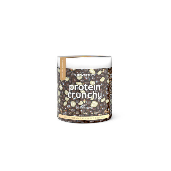 Протеїновий десерт Nutriversum PROTEIN CRUNCHY (мікс-шоколад) 190 г DS-2317 фото