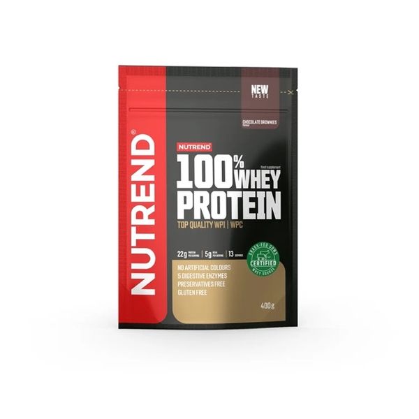 Протеїн Nutrend 100% Whey Protein (Брауні) 400 г DS-0007 фото