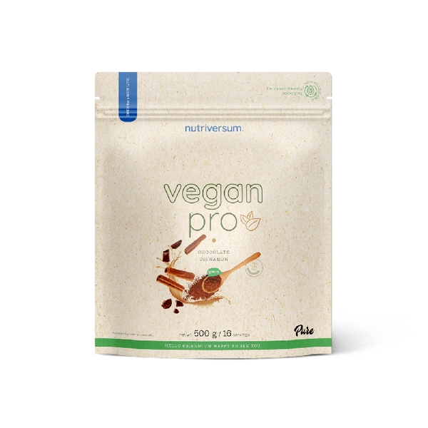 Протеїн Nutriversum VEGAN PRO (Шоколад з корицею та стевією) 500 г DS-2291 фото