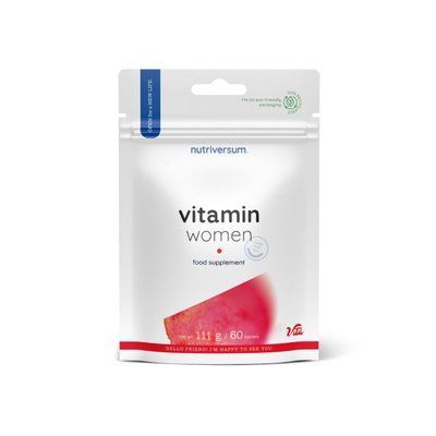Вітаміни для жінок Nutriversum Vitamin Women, 60 таблеток DS-2164 фото