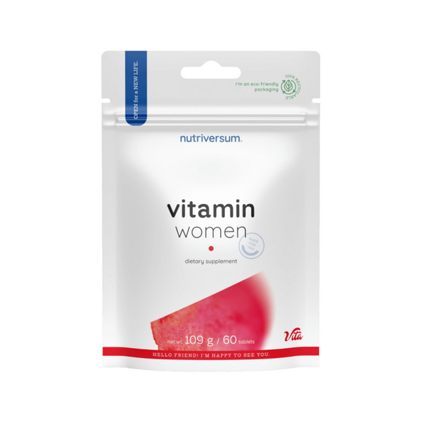 Вітаміни для жінок Nutriversum VITAMIN WOMEN, 60 таблеток DS-2164 фото