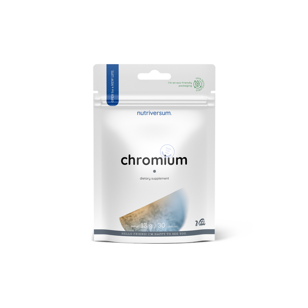 Хром Nutriversum CHROMIUM, 30 таблеток DS-2331 фото